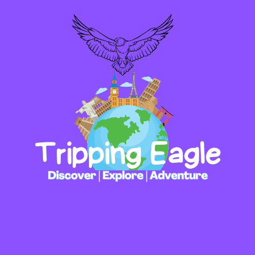 Eagle on top of a world globe